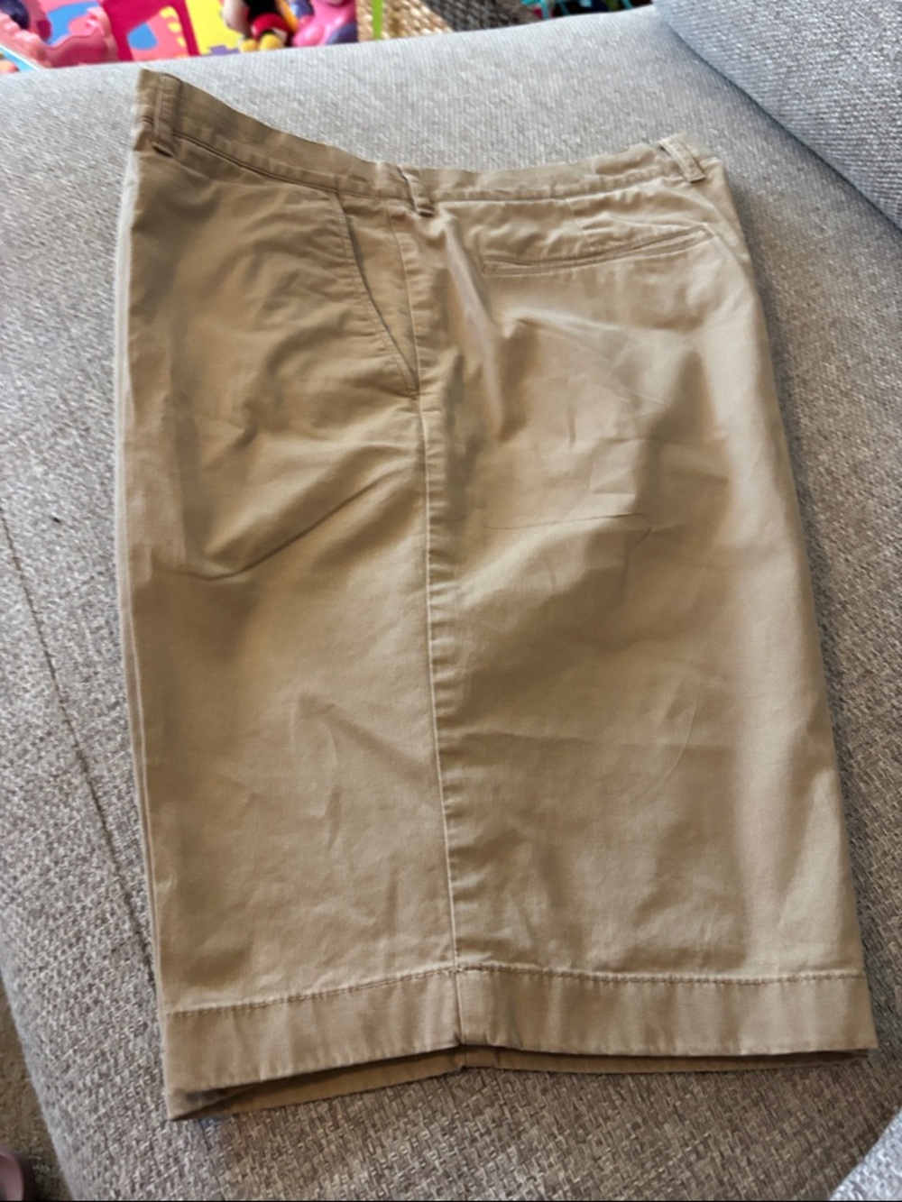 J. Crew Tan Pencil Skirt